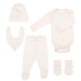 Set de scris de lux cu 6 piese din merinos fin certificat