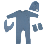 Комплект за изписване от сертифицирано фино мерино "Newborn Essentials"