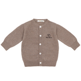 Cardigan tricotat din lână merinos 100% organică