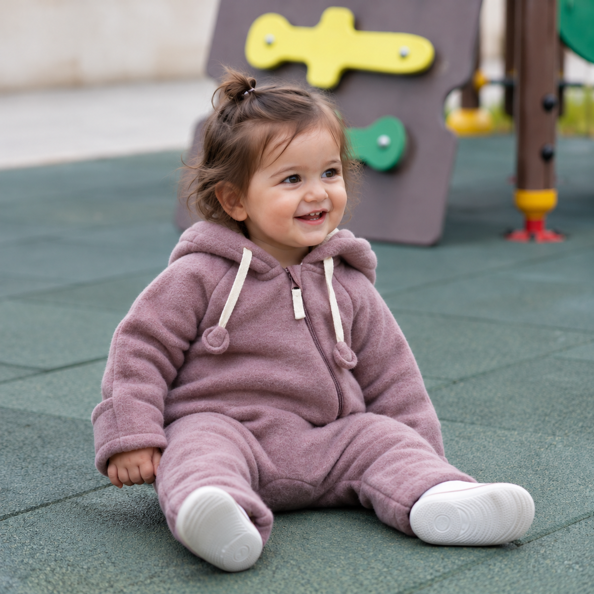 MeriBoo – Premium "Teddy Bear" Merino Wool Bunting Suit