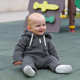 MeriBoo – Premium "Teddy Bear" Merino Wool Bunting Suit