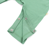 Salopetă (romper) din lână merinos 100% organică, cu nasturi pe umeri