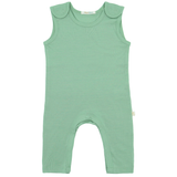 Salopetă (romper) din lână merinos 100% organică, cu nasturi pe umeri