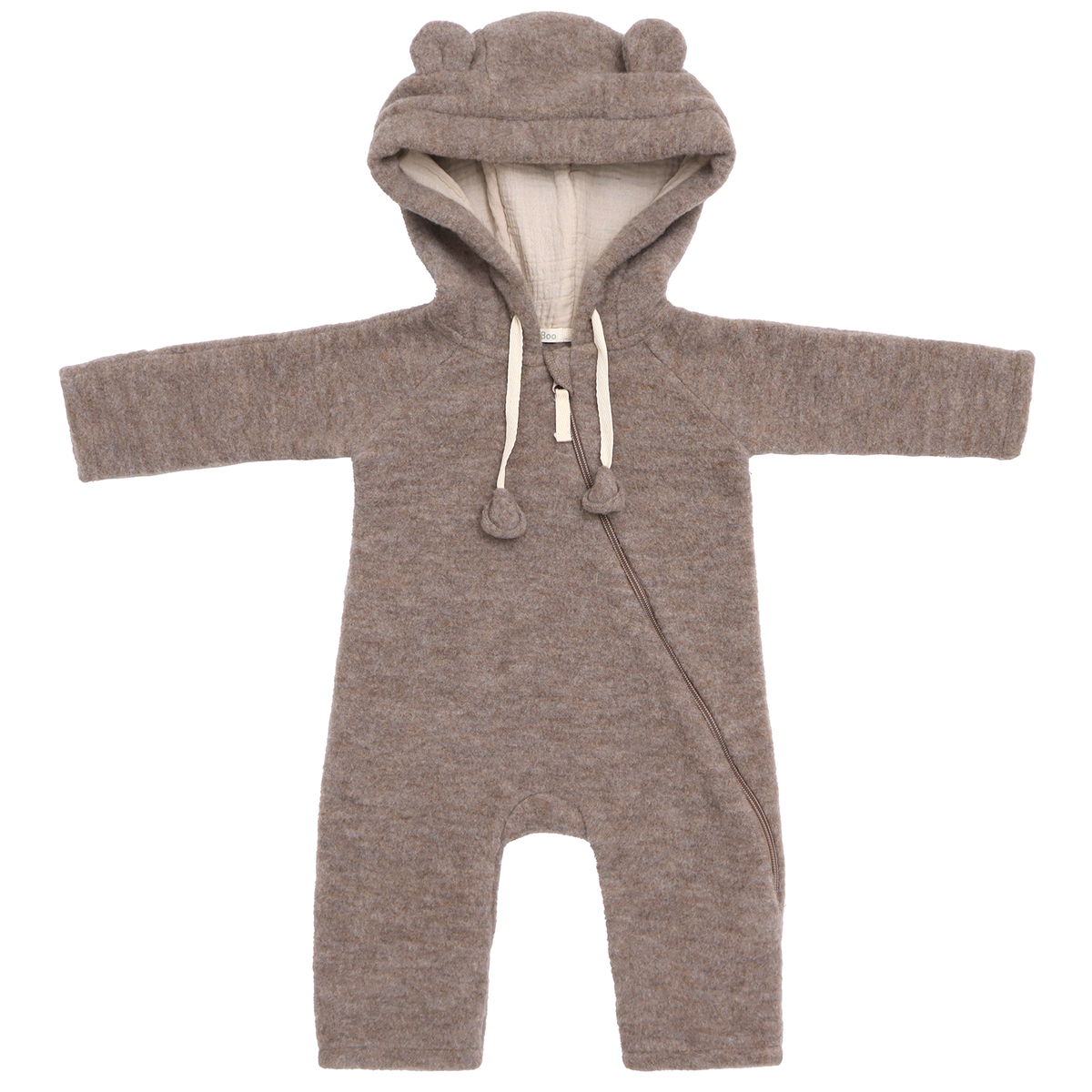 MeriBoo – Premium “Teddy Bear” Merino Wool Snowsuit