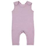 Salopetă (romper) din lână merinos 100% organică, cu nasturi pe umeri