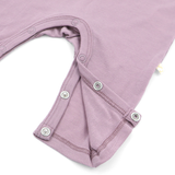 Salopetă (romper) din lână merinos 100% organică, cu nasturi pe umeri