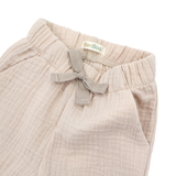 Pantaloni scurți „Soft Breeze” din 100% muselină organică